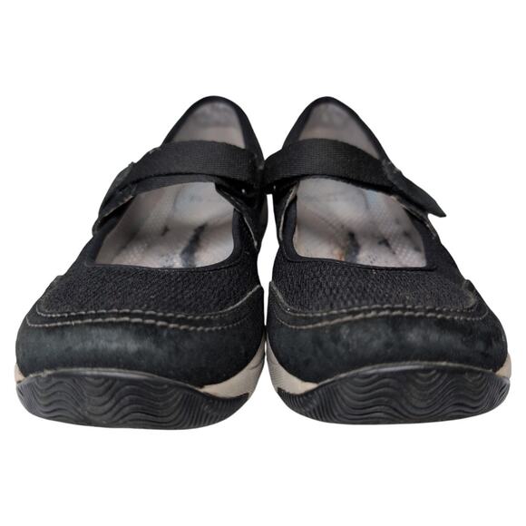 Dansko Black Mary Jane Comfort Flats 8.5/EU 39 Casual Shoe Minimalist Walking - Picture 3 of 7